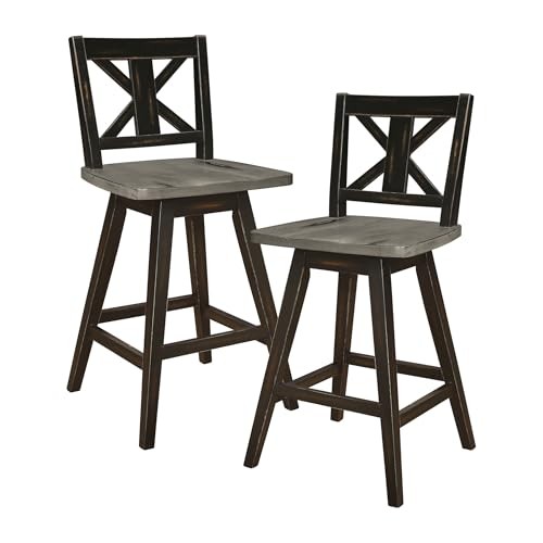 Set antique black - set, 24"