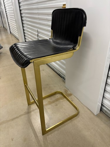 Cb2 rake black - black, stool